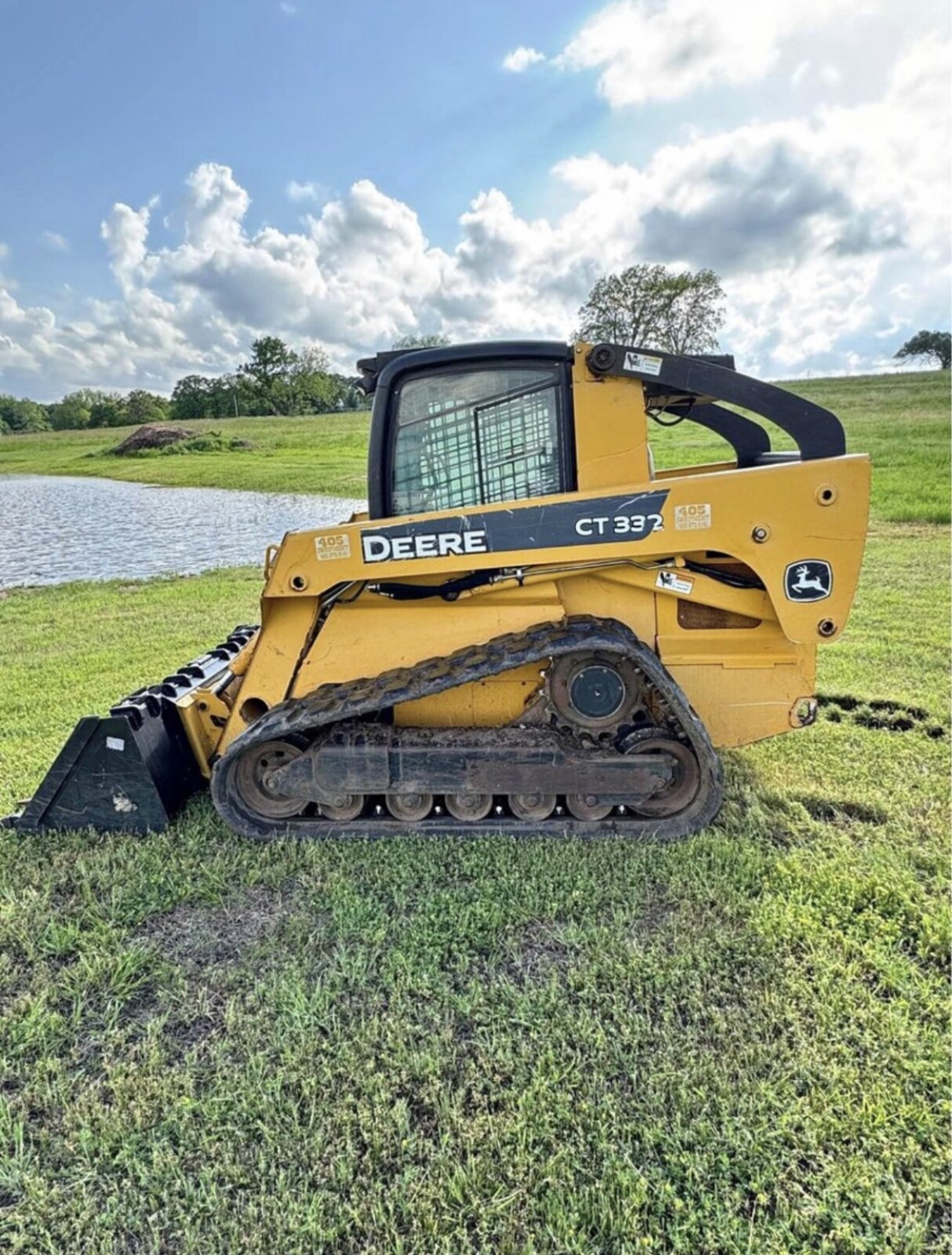 Older track skid steer that still has value even if it is no longer part of daily operations